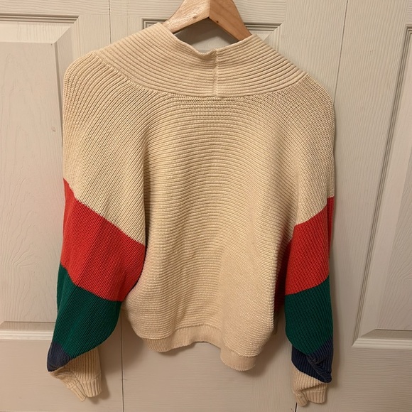 Cabi TRIO SOPHIA STRIPED OPEN FRONT CARDIGAN
Colorblock cardigan size Medium - Picture 6 of 8